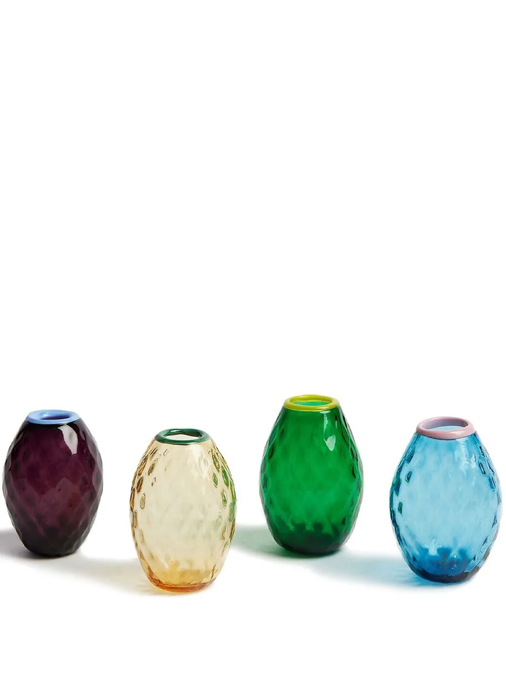 La DoubleJ Set di 4 vasi Baby Egg - Multicolore