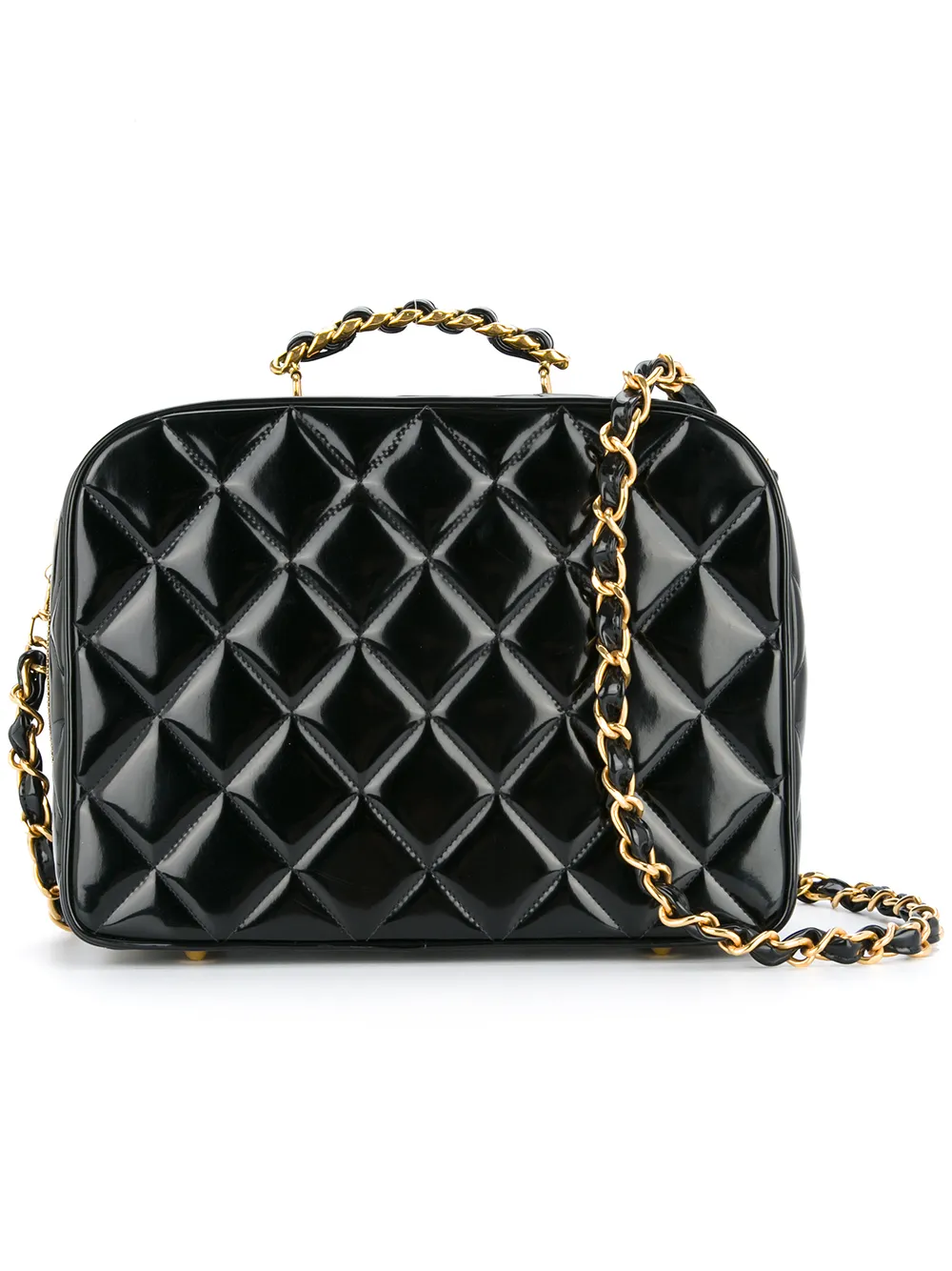 CHANEL Pre-Owned quilted two-way handbag - Nero