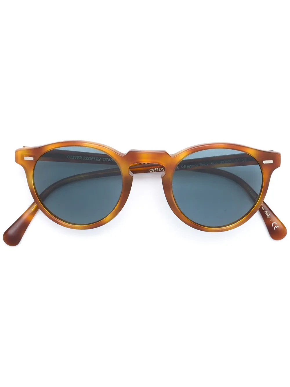 Oliver Peoples Occhiali da sole 'Gregory Peck' - Marrone