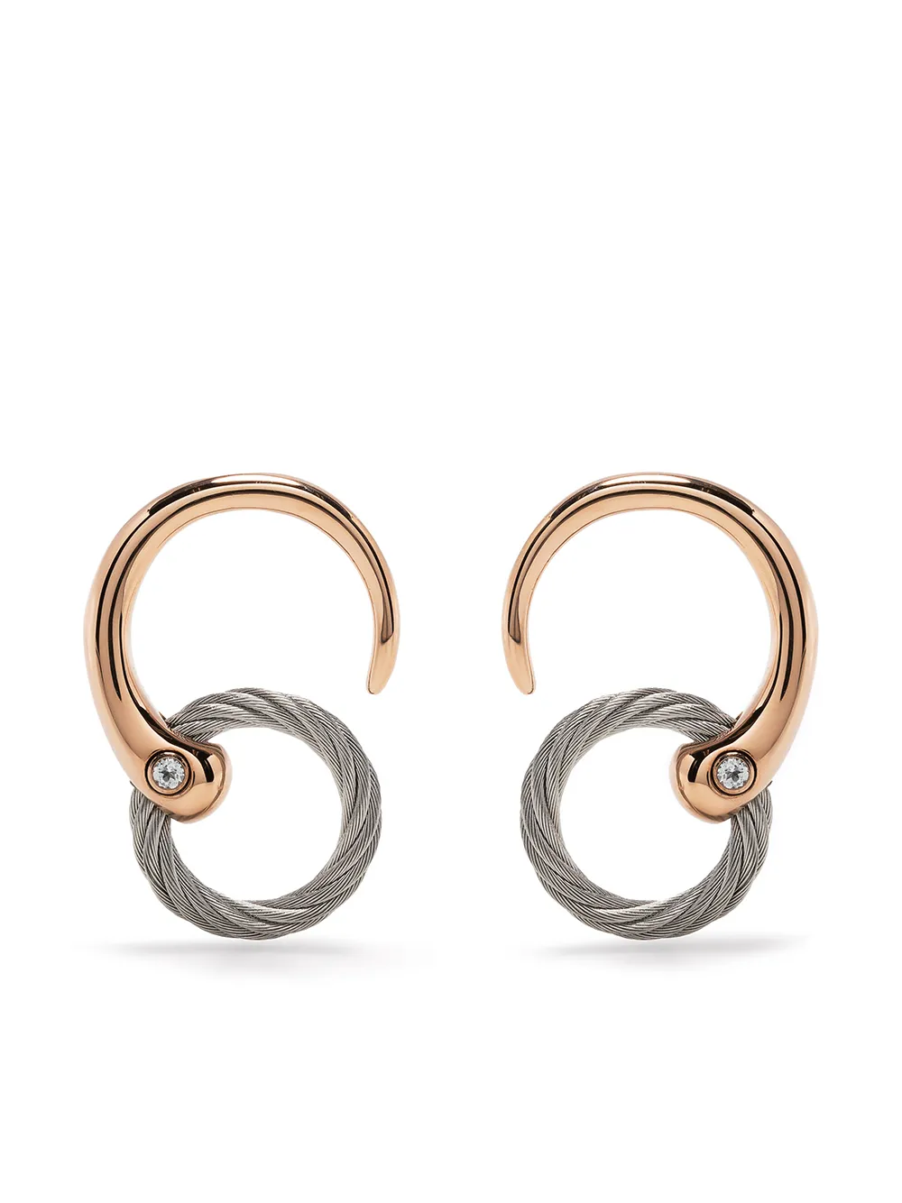 Charriol Orecchini Infinity Zen - Oro