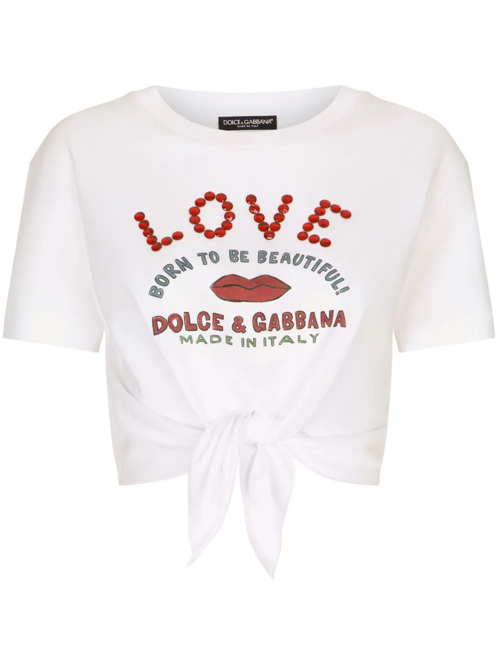 Dolce & Gabbana T-shirt con stampa - Bianco