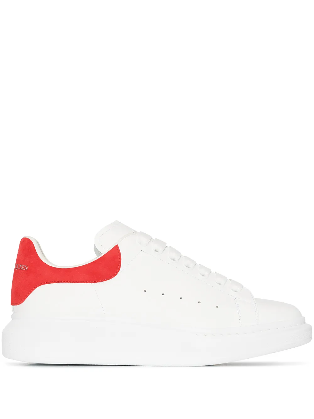 Alexander McQueen Sneakers con suola oversize - Bianco
