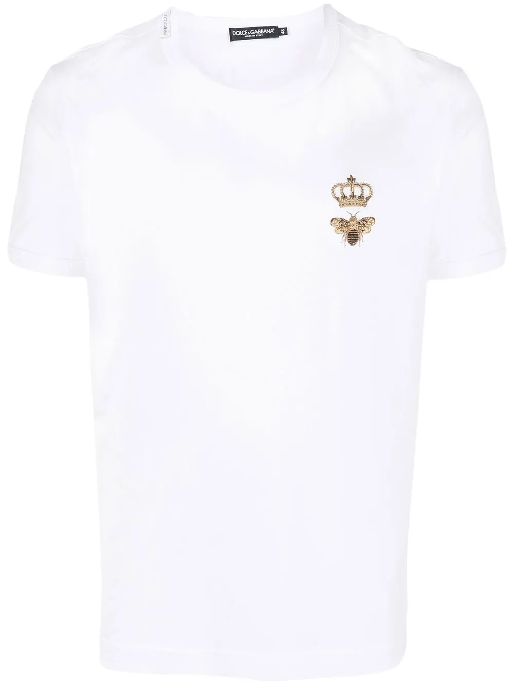 Dolce & Gabbana T-shirt con ricamo - Bianco