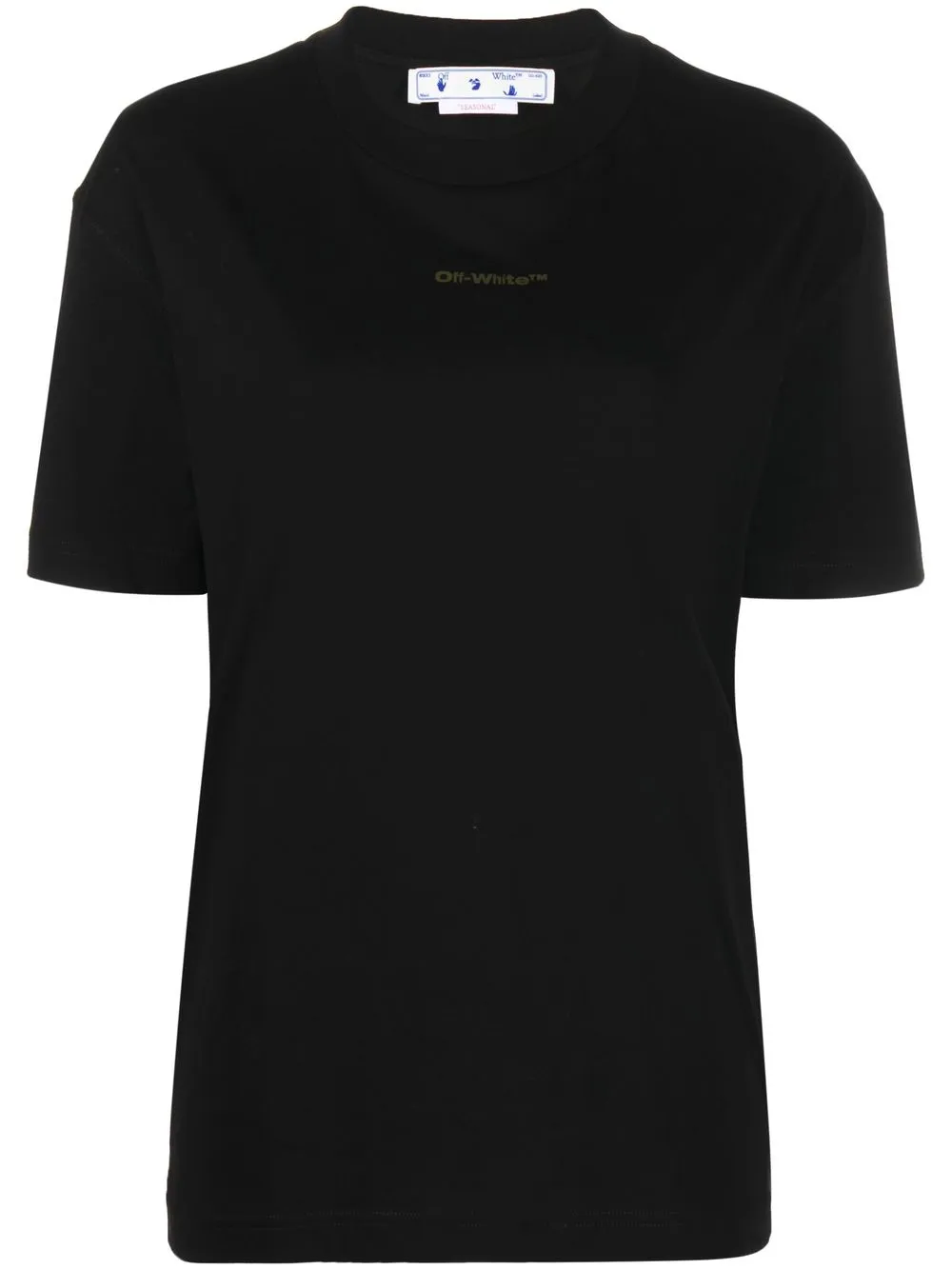 Off-White T-shirt con logo Arrows - Nero