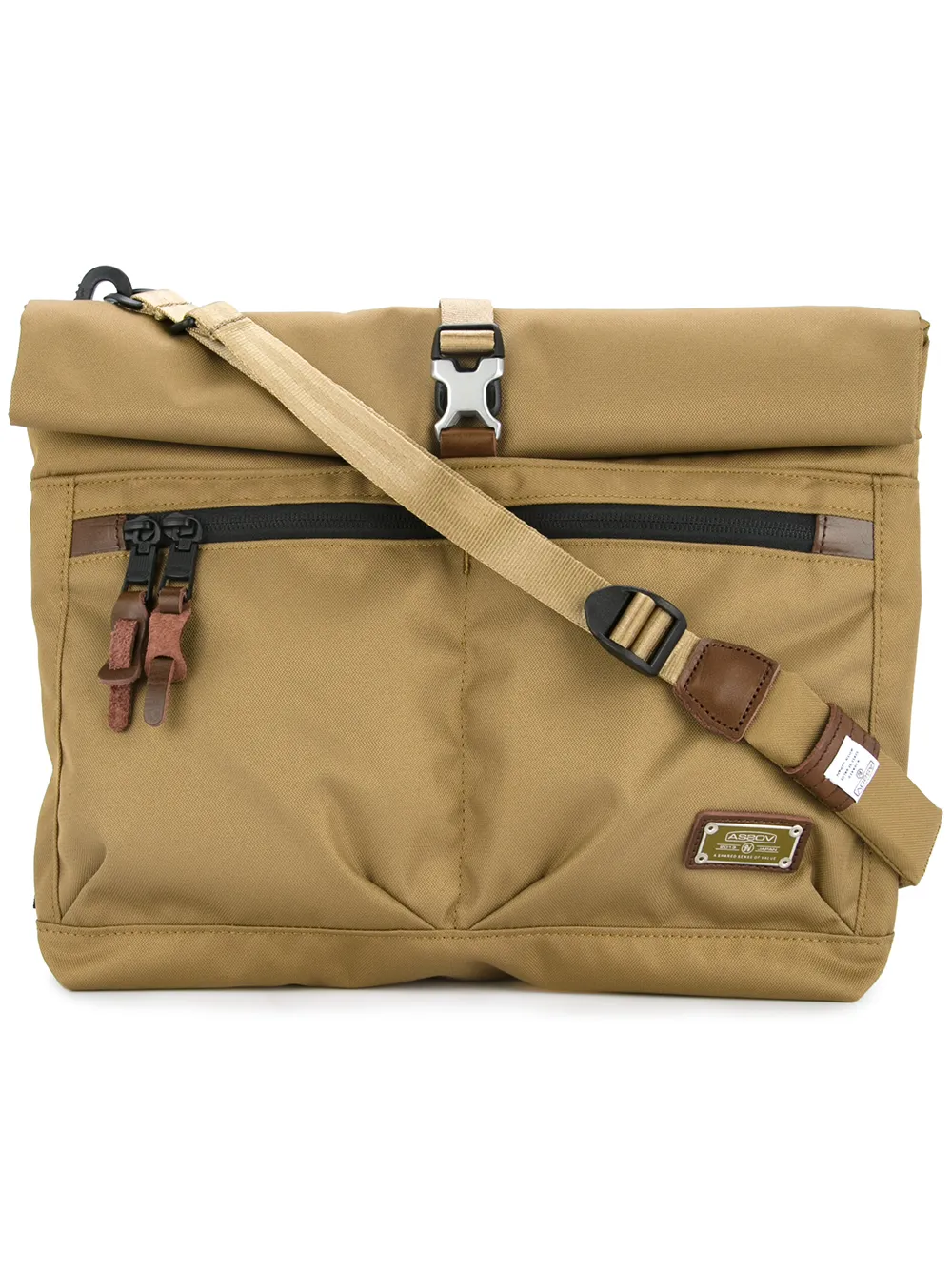 As2ov Borsa a spalla 'Cordura' - Marrone