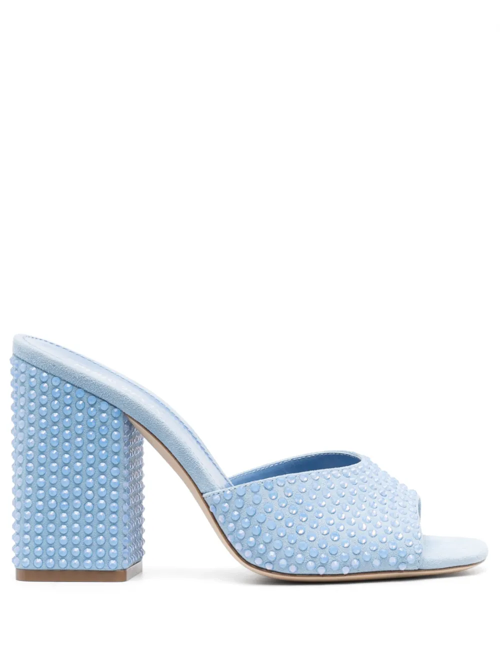 Paris Texas Mules Holly Anja 100mm - Blu