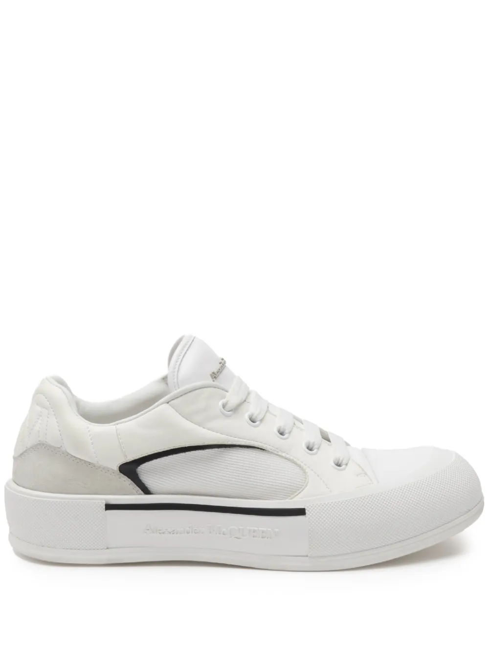 Alexander McQueen Sneakers Skate Deck Plimsoll - Bianco