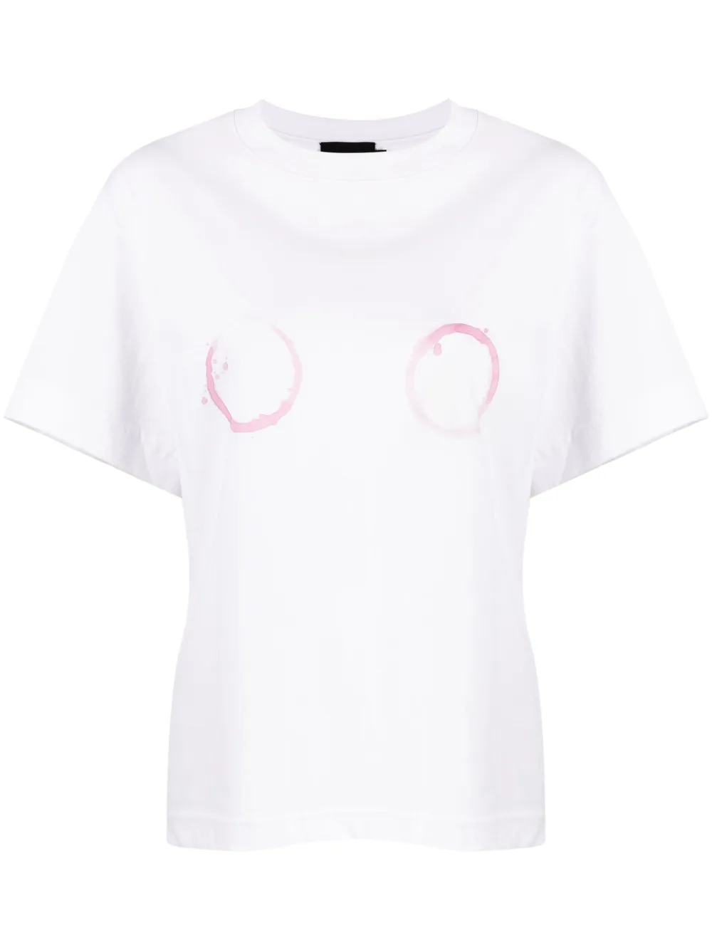 Puppets and Puppets T-shirt con stampa grafica - Bianco