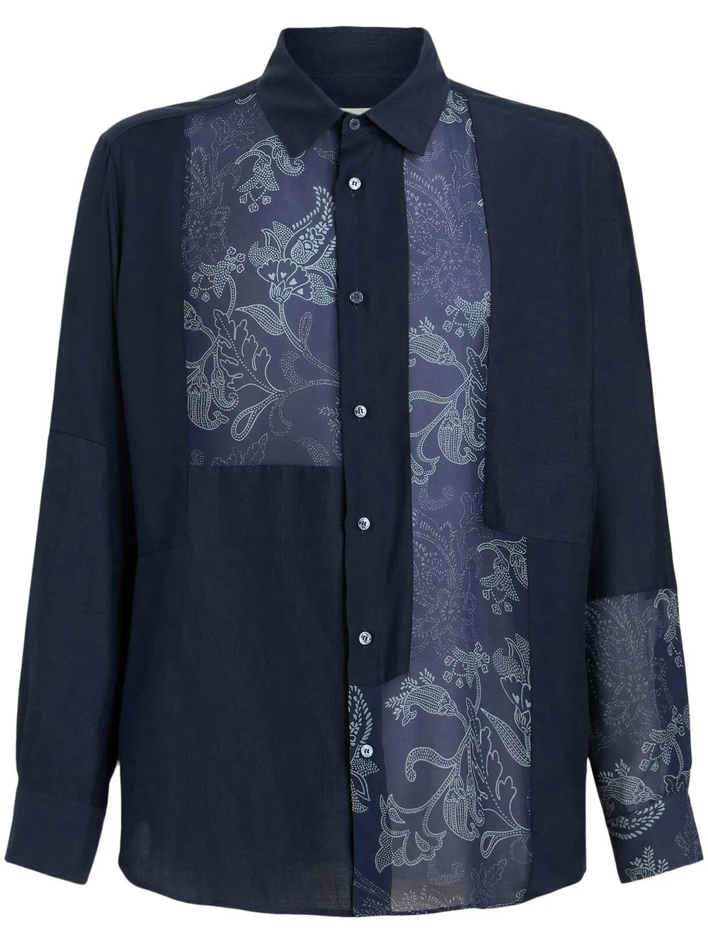 ETRO Camicia a fiori - Blu