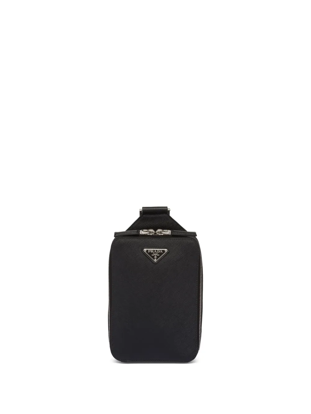 Prada Borsa a spalla Brique - Nero