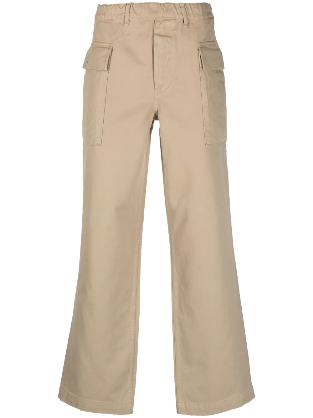 Sunflower Pantaloni crop dritti - Verde