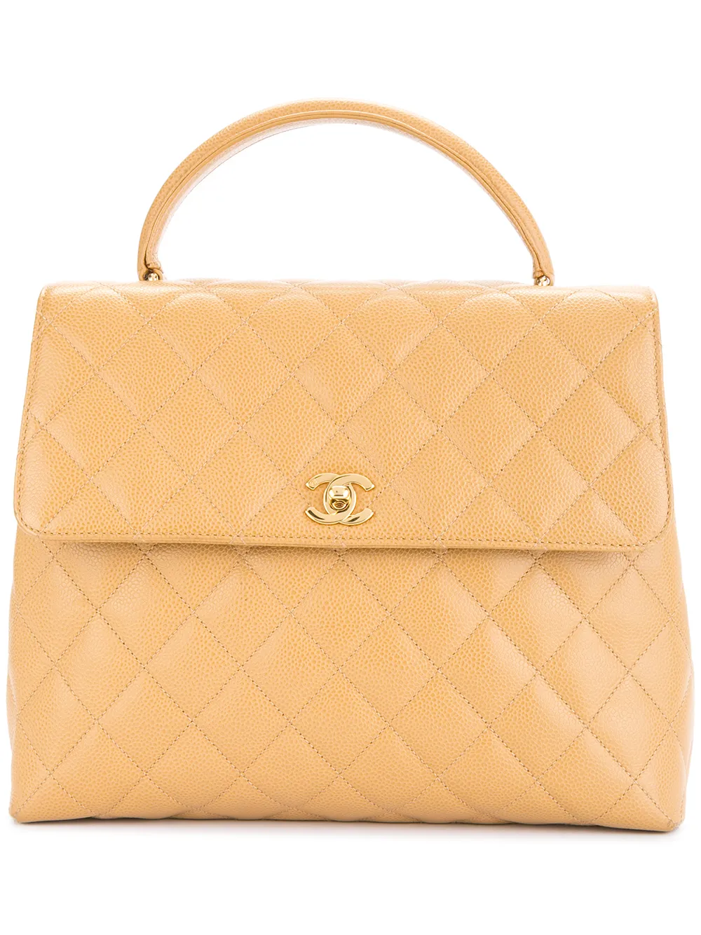 CHANEL Pre-Owned 1997-1999 quilted tote bag - Marrone