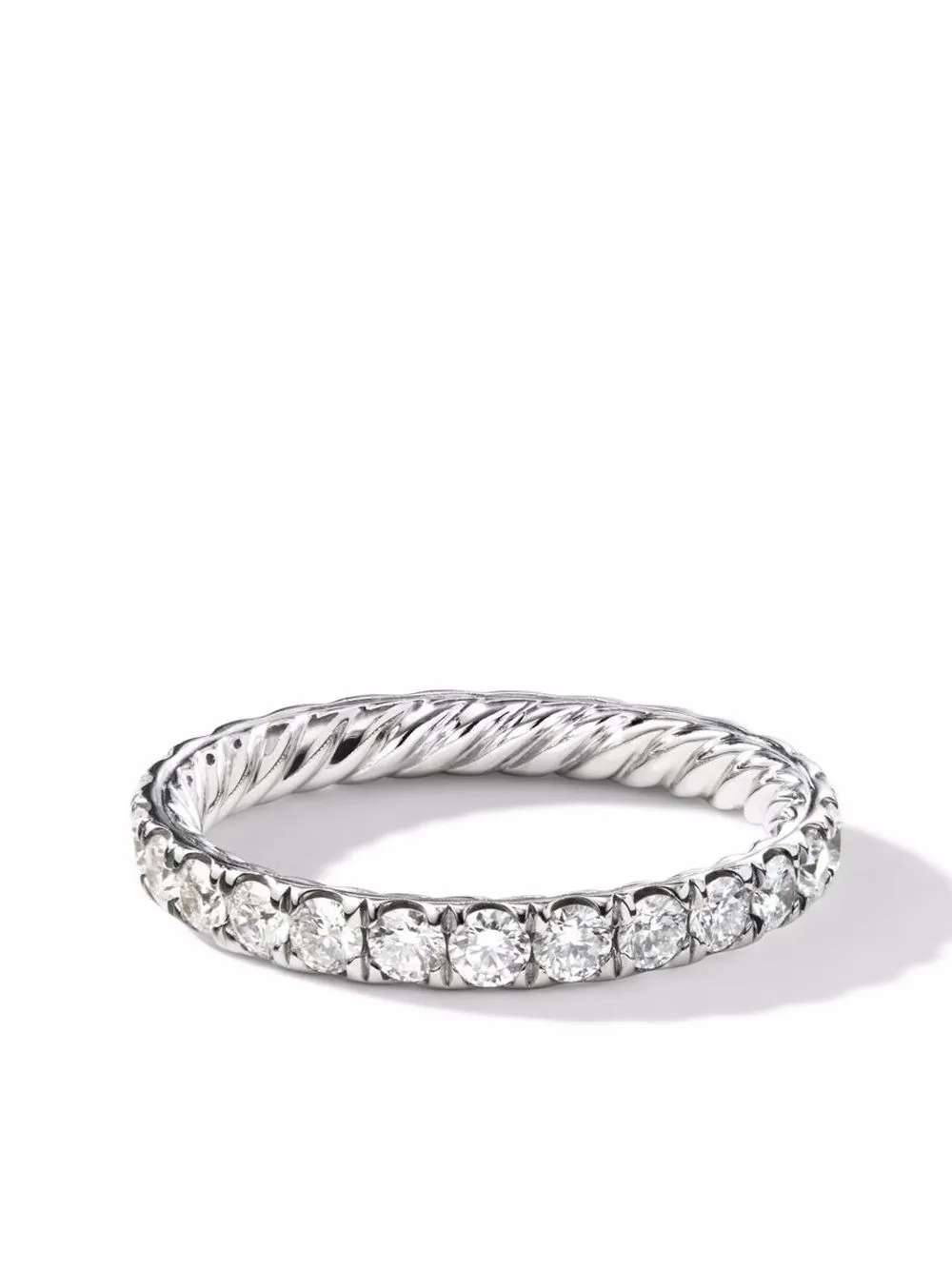 David Yurman Anello Eden con diamanti - Argento