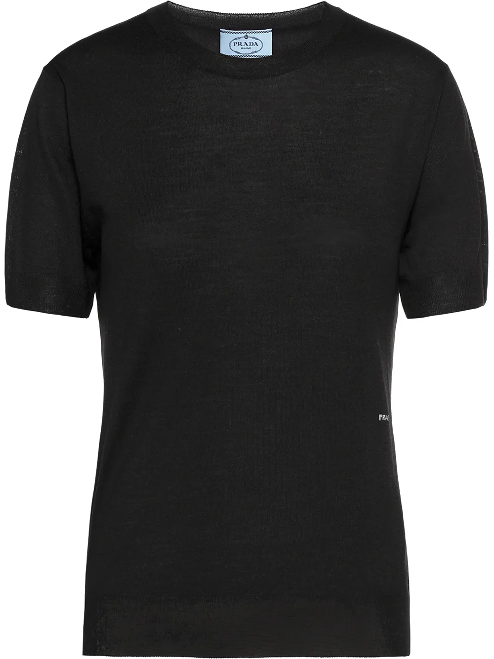 Prada Maglione a maniche corte - Nero