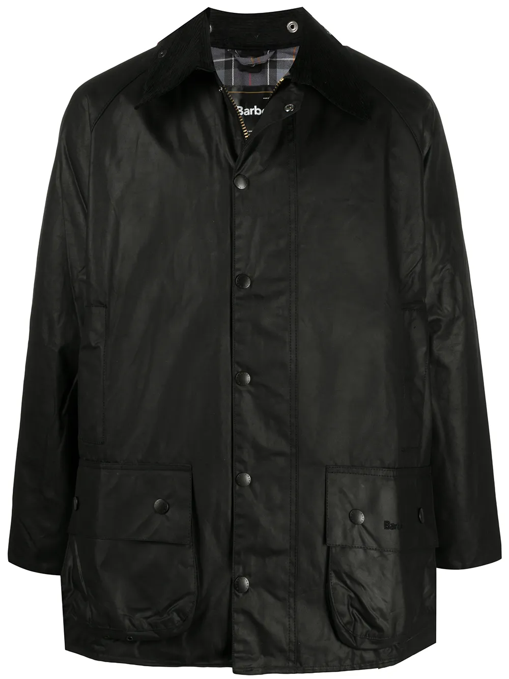 Barbour Giacca Beaufort cerata - Nero