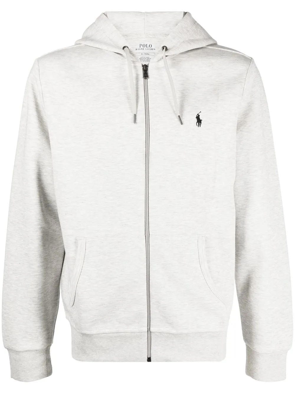 Polo Ralph Lauren Felpa con cappuccio e zip intera - Grigio