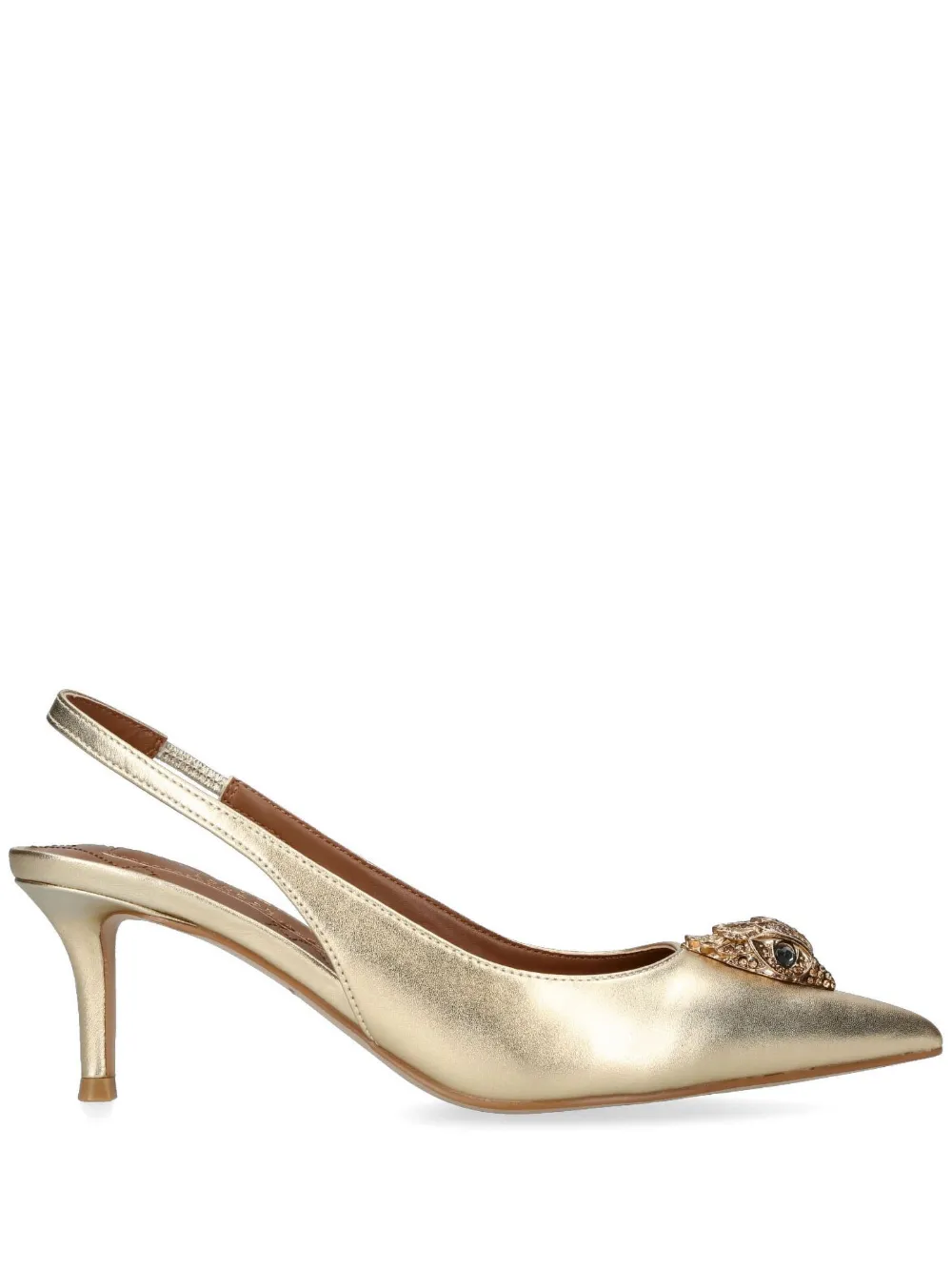 Kurt Geiger London Pumps Belgravia con cinturino posteriore - Oro