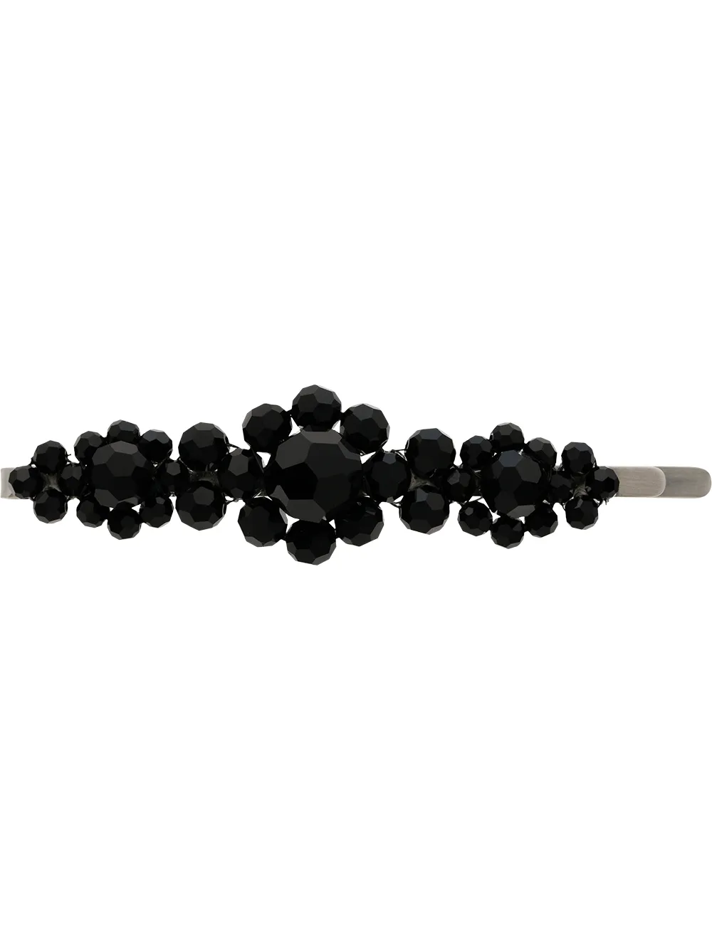 Simone Rocha Fermacapelli con perline - Nero