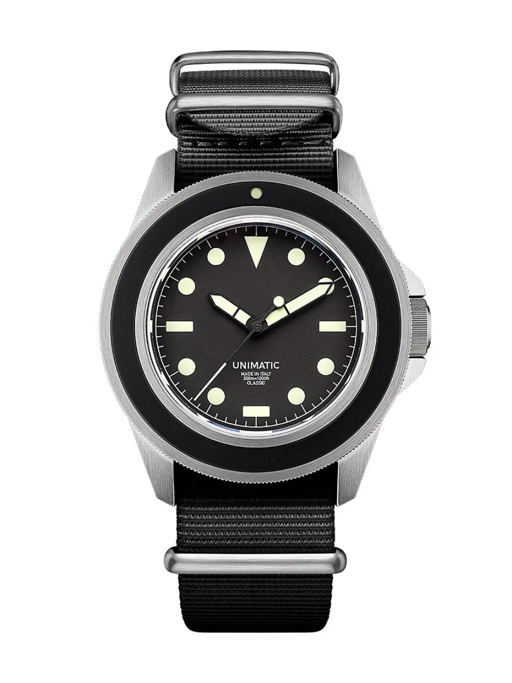 unimatic Orologio U1 Classic 41.5mm - Nero