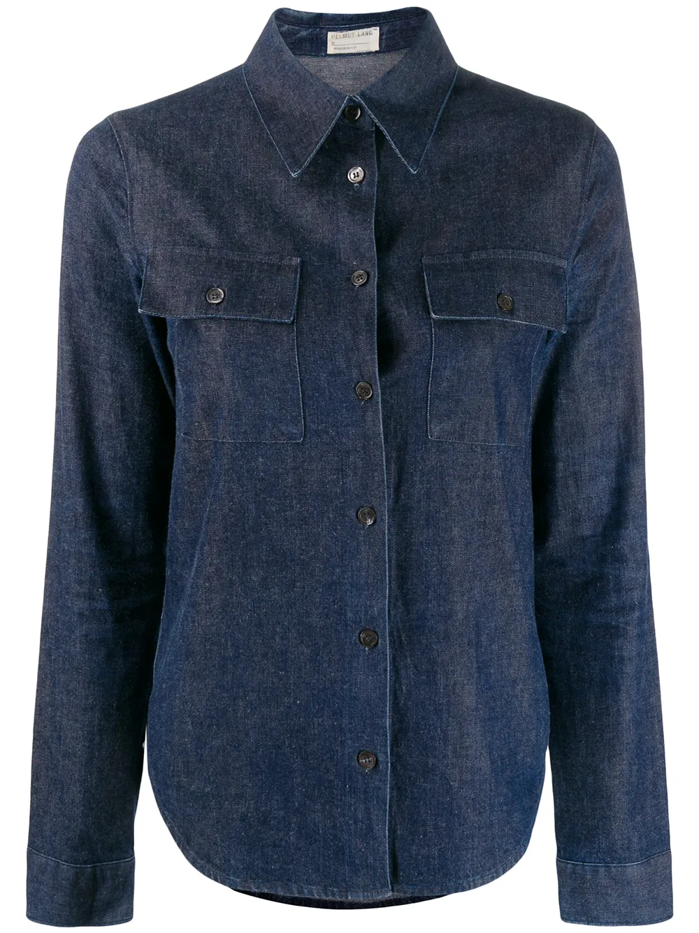 Helmut Lang Pre-Owned Camicia denim slim - Blu