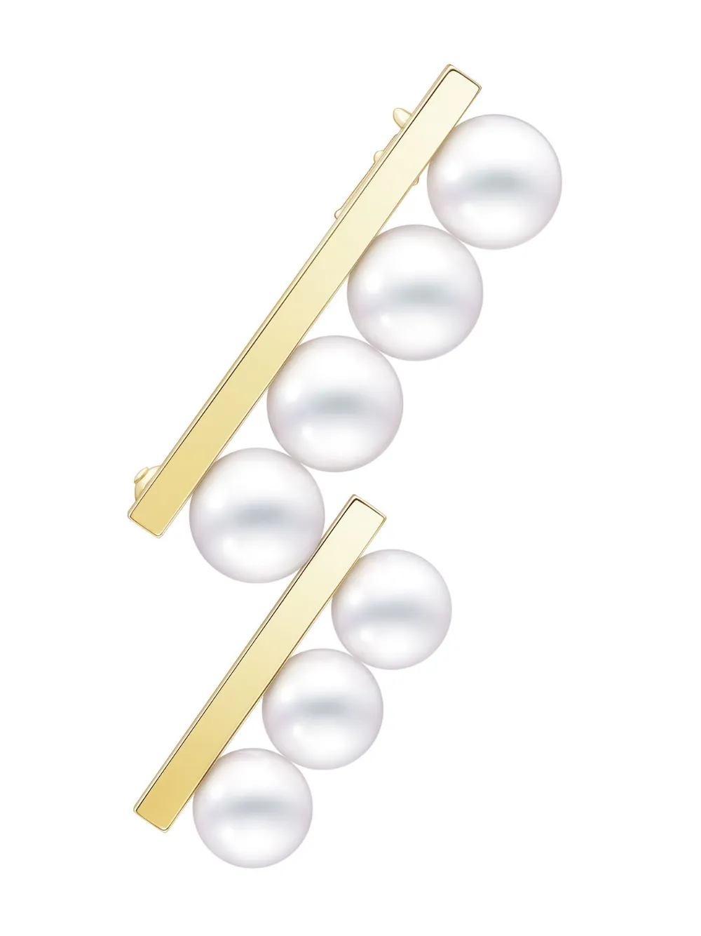 TASAKI Anello Collection Line Balance in oro giallo 18kt con perle