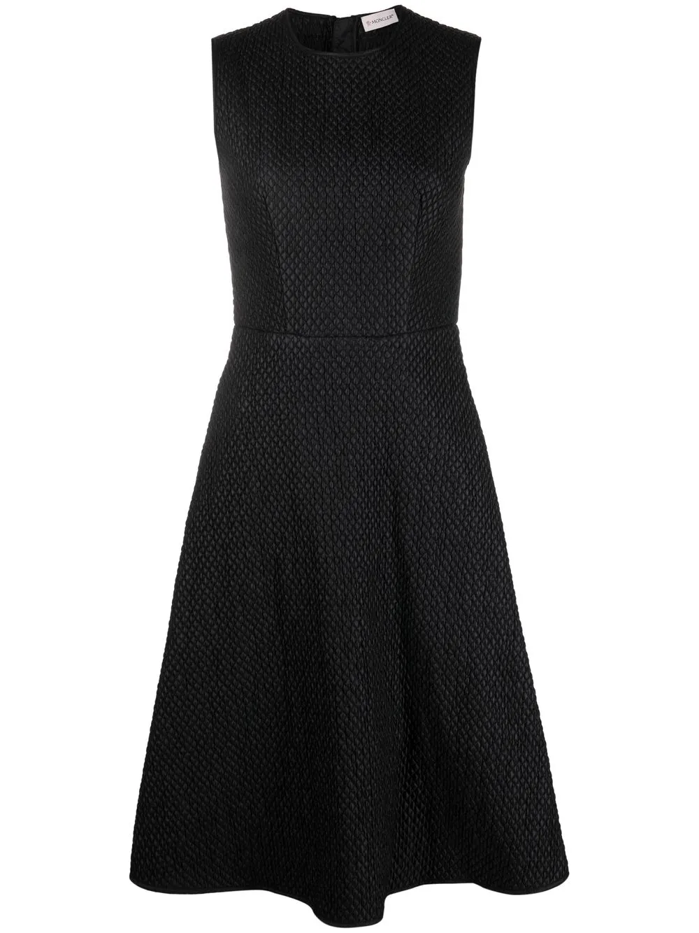 Moncler Abito smanicato svasato - Nero