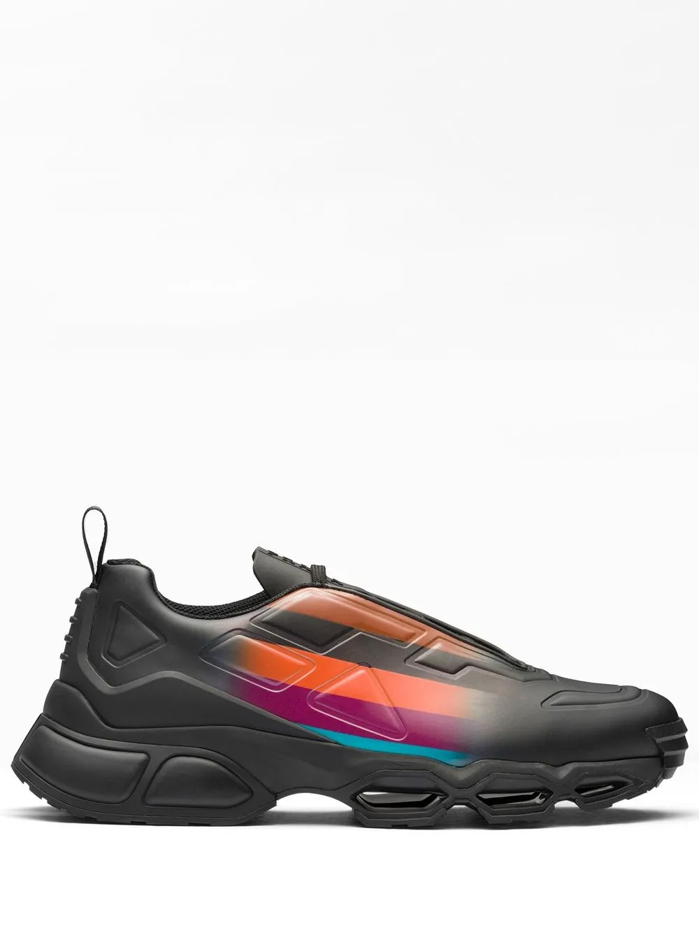 Prada Sneakers Collision Cross - Blu