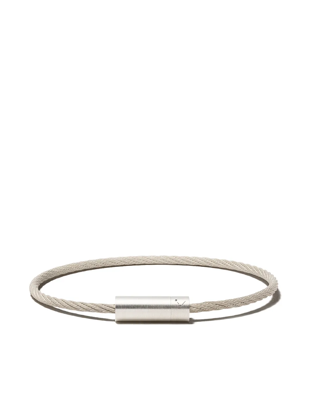 Le Gramme Bracciale a cavo Le 9 Grammes - SILVER