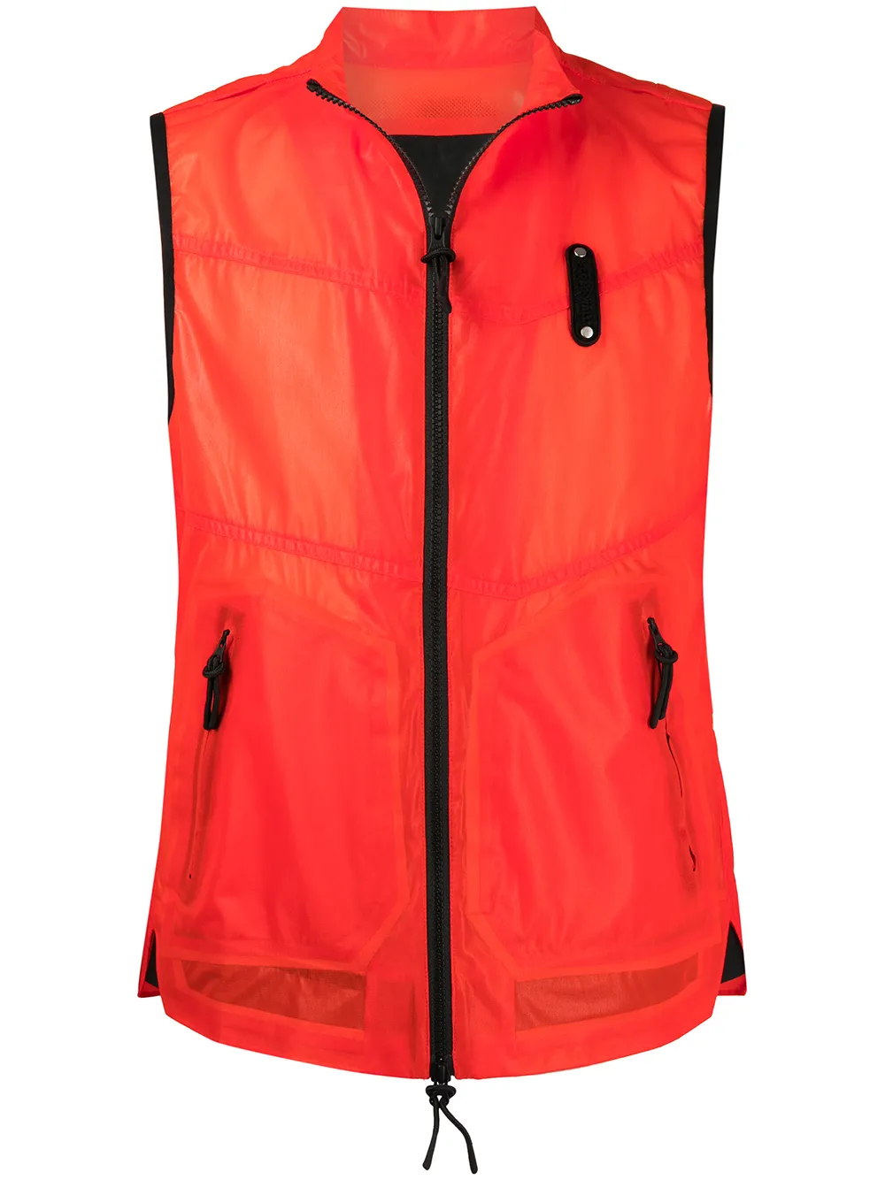 A-COLD-WALL* Gilet con zip Trellick - Arancione