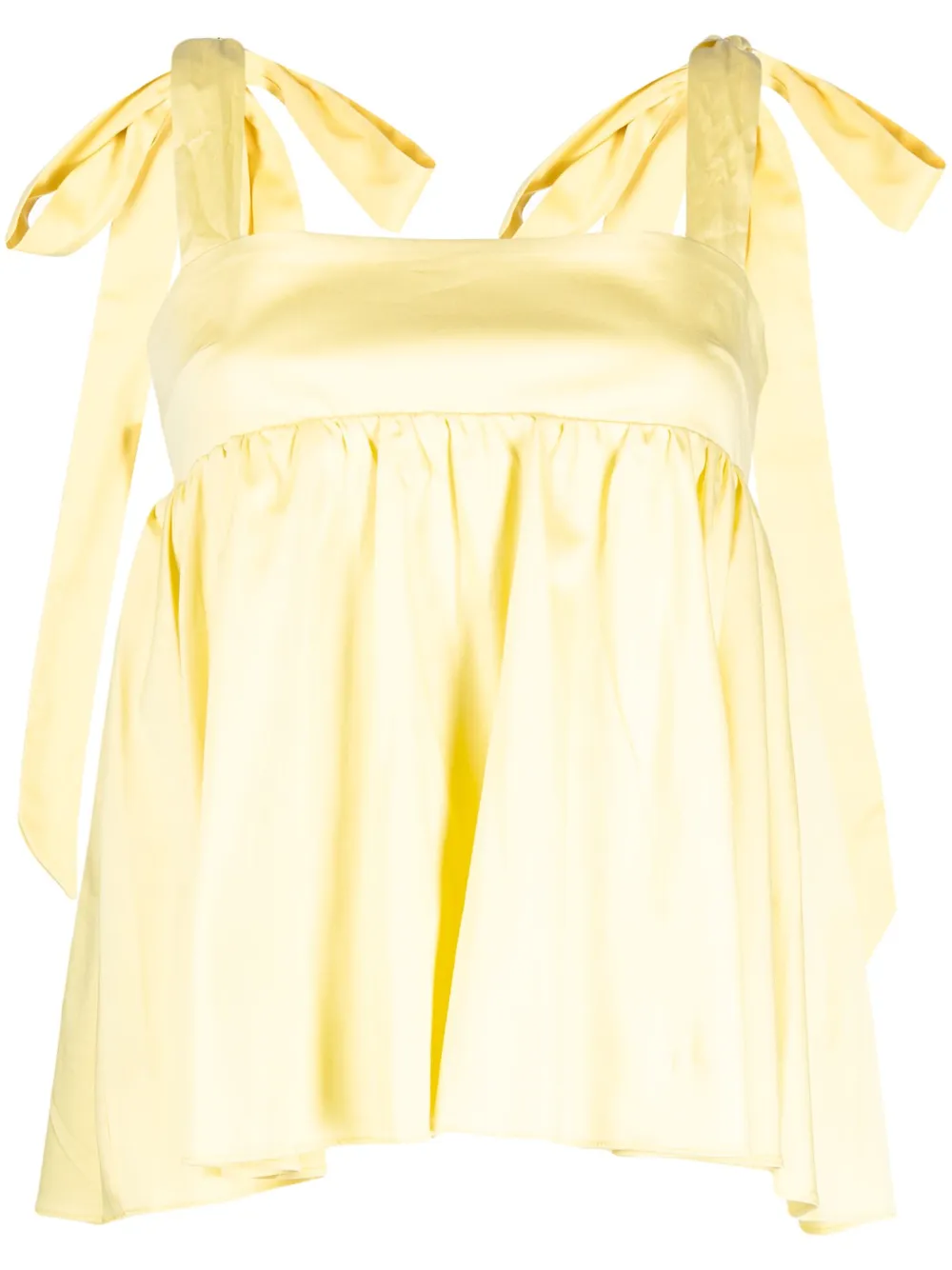 Kika Vargas Top Susan smanicato - Giallo