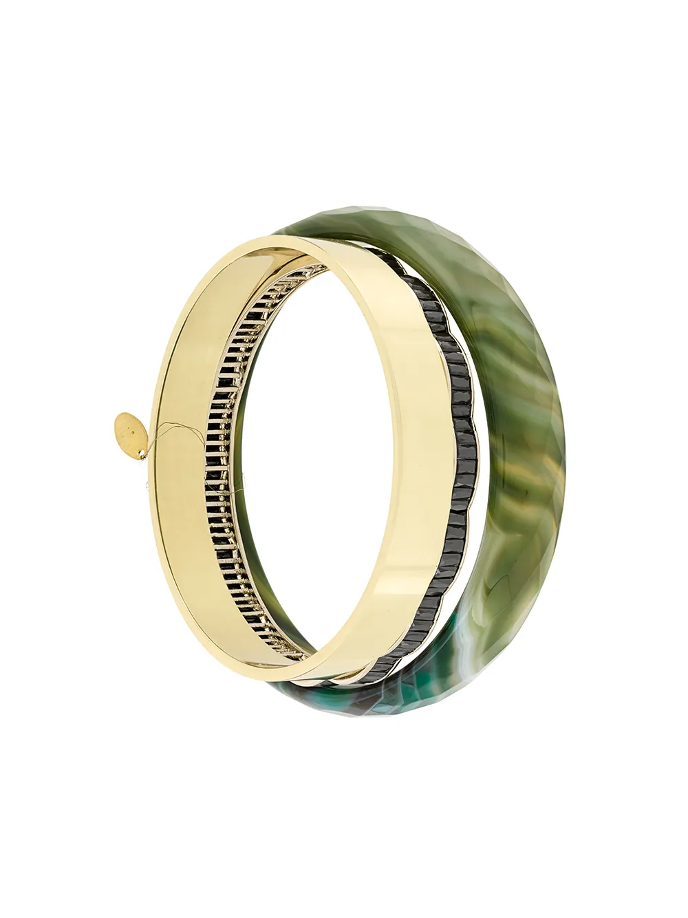 Iosselliani Set di bracciali 'Anubian Age of Jazz' - Verde
