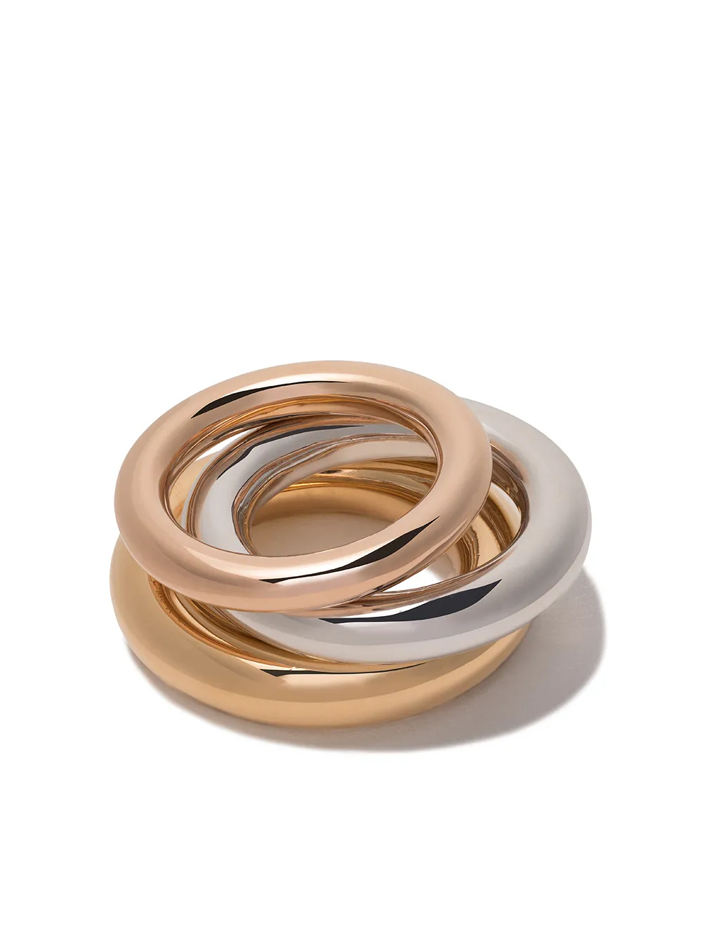 Charlotte Chesnais Set di anelli Brahma - Effetto metallizzato