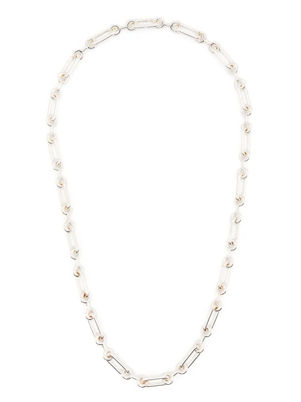 Charlotte Chesnais Collana a catena Petit Binary - Argento