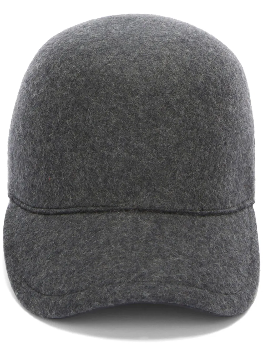 Jil Sander Cappello da baseball con ricamo - Grigio
