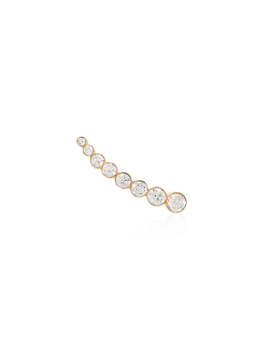 Sophie Bille Brahe Ear cuff in oro giallo 18kt con diamante - YELLOW GOLD