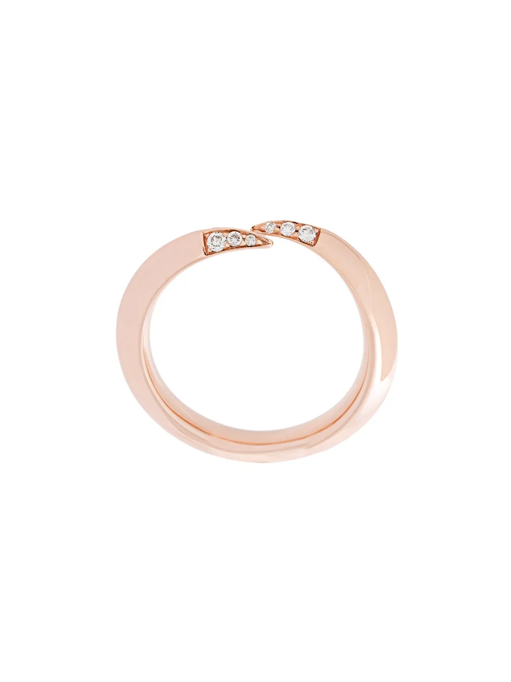 Shaun Leane Anello 'Signature Tusk' - Effetto metallizzato