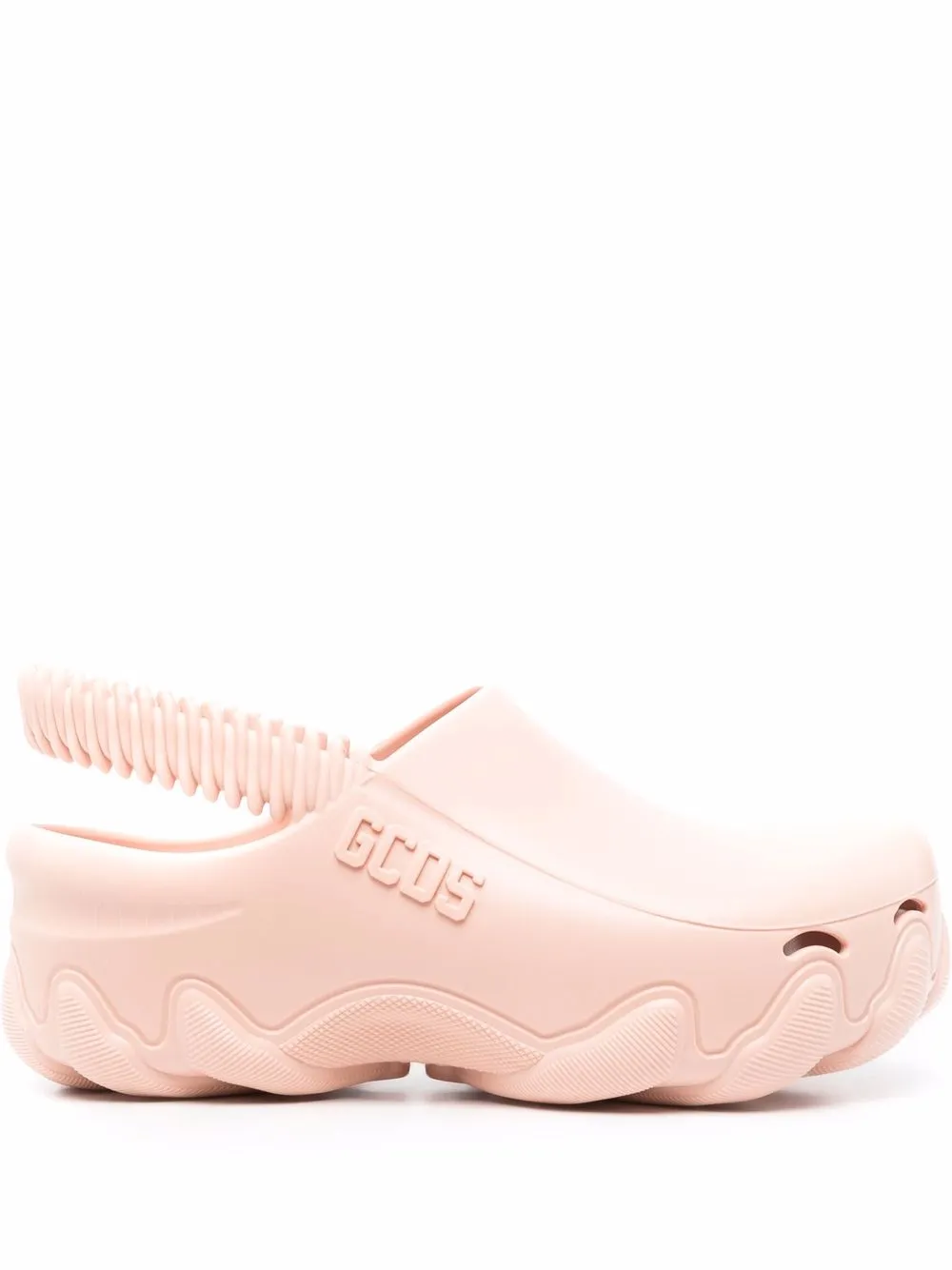 Gcds Clogs Ibex con logo - Rosa