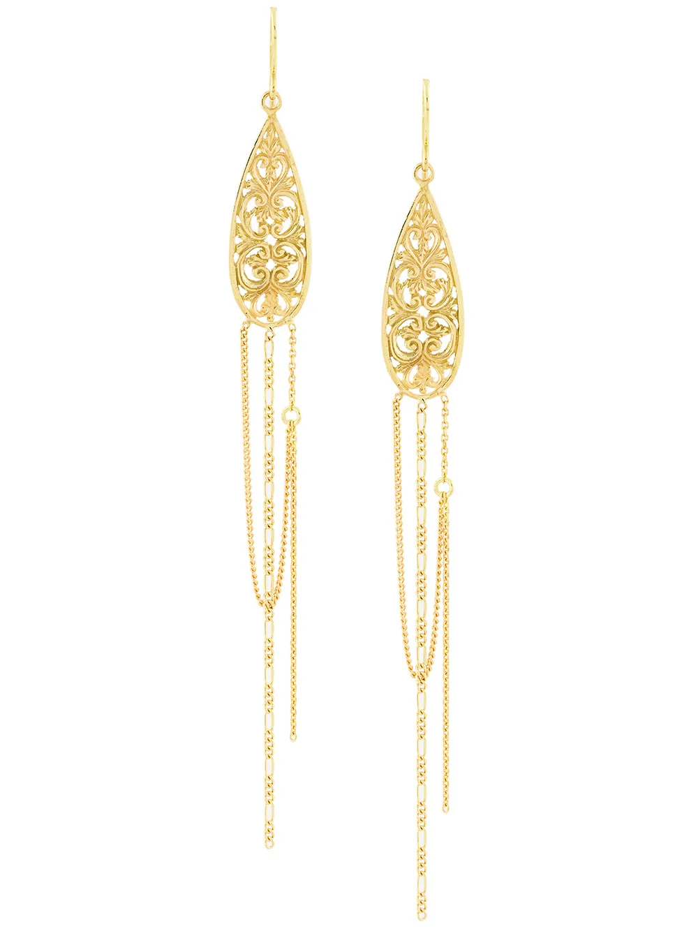 Wouters & Hendrix Gold Orecchini 'Filigree' - Effetto metallizzato