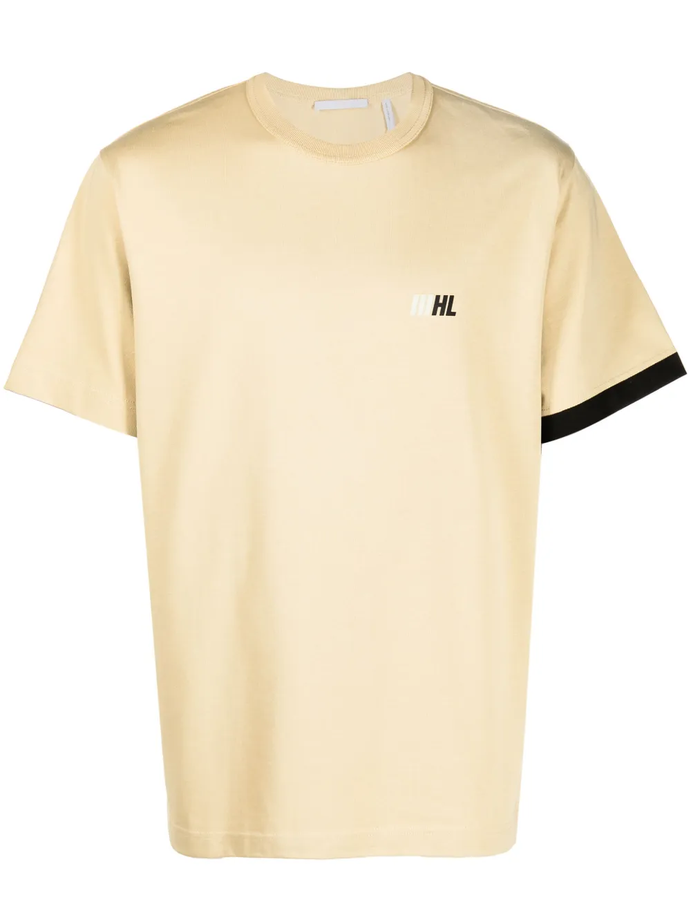 Helmut Lang T-shirt Slant girocollo - Toni neutri