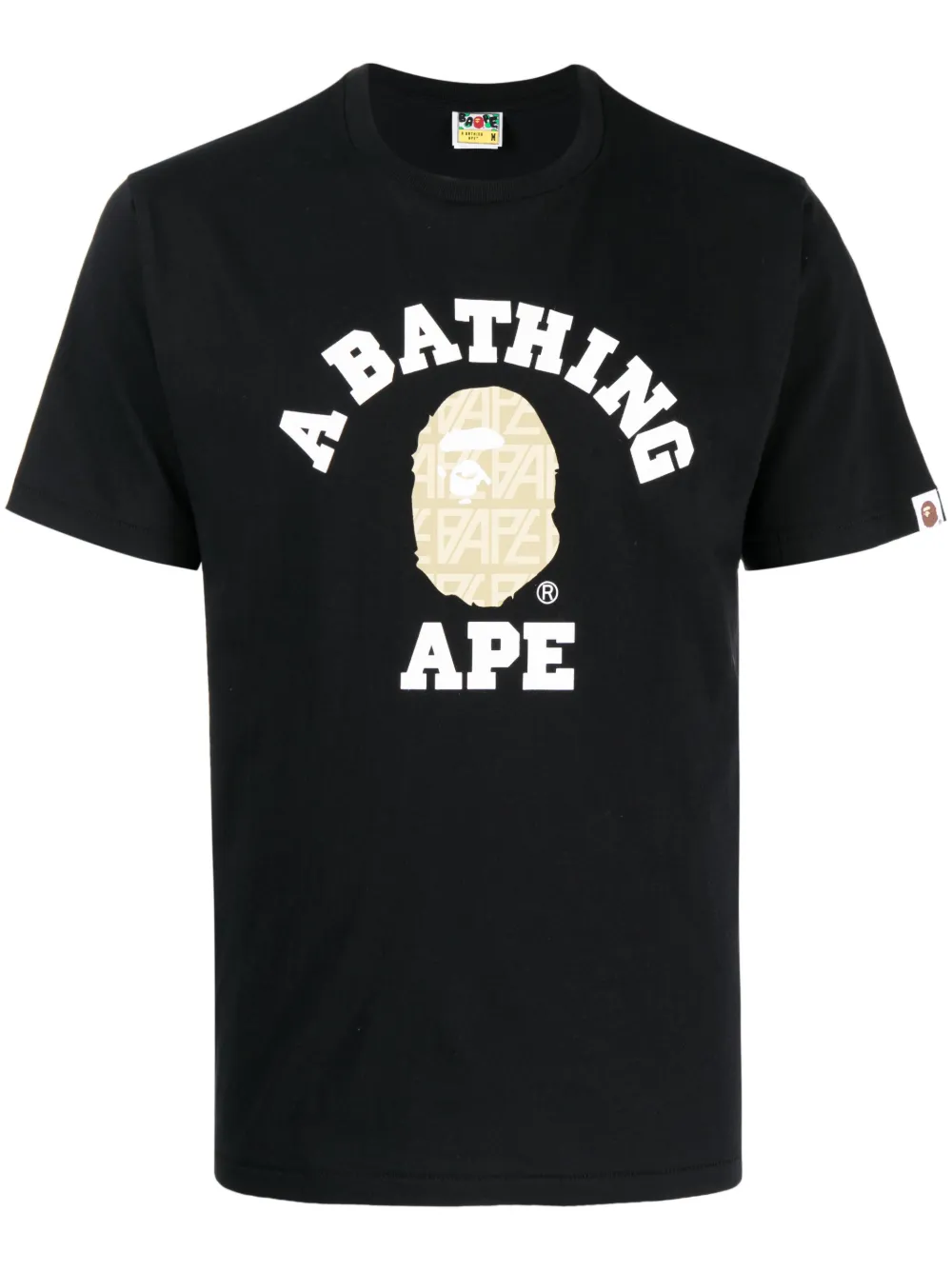 A BATHING APE® T-shirt con stampa - Nero