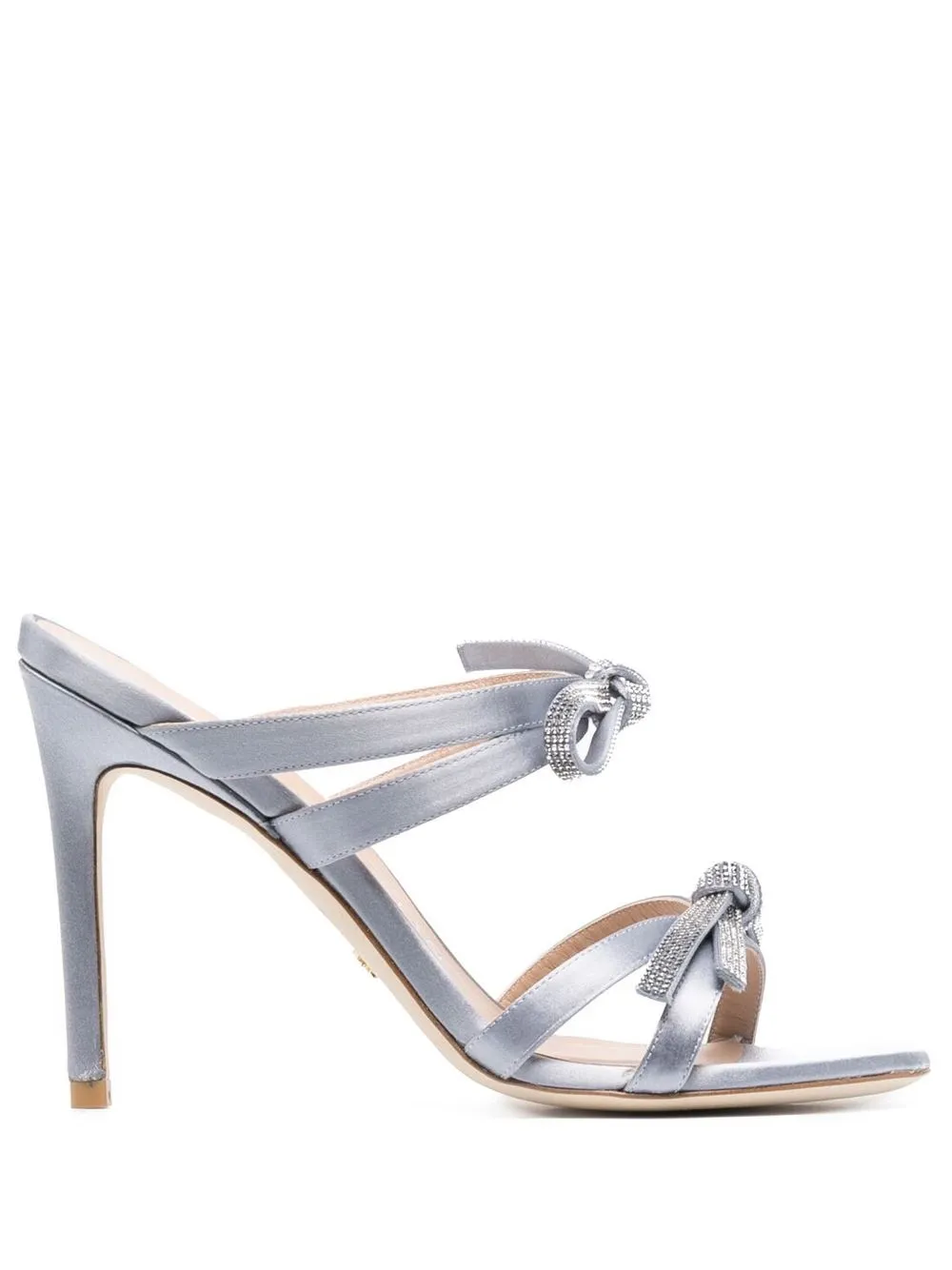 Stuart Weitzman Sandali con fiocco - Grigio