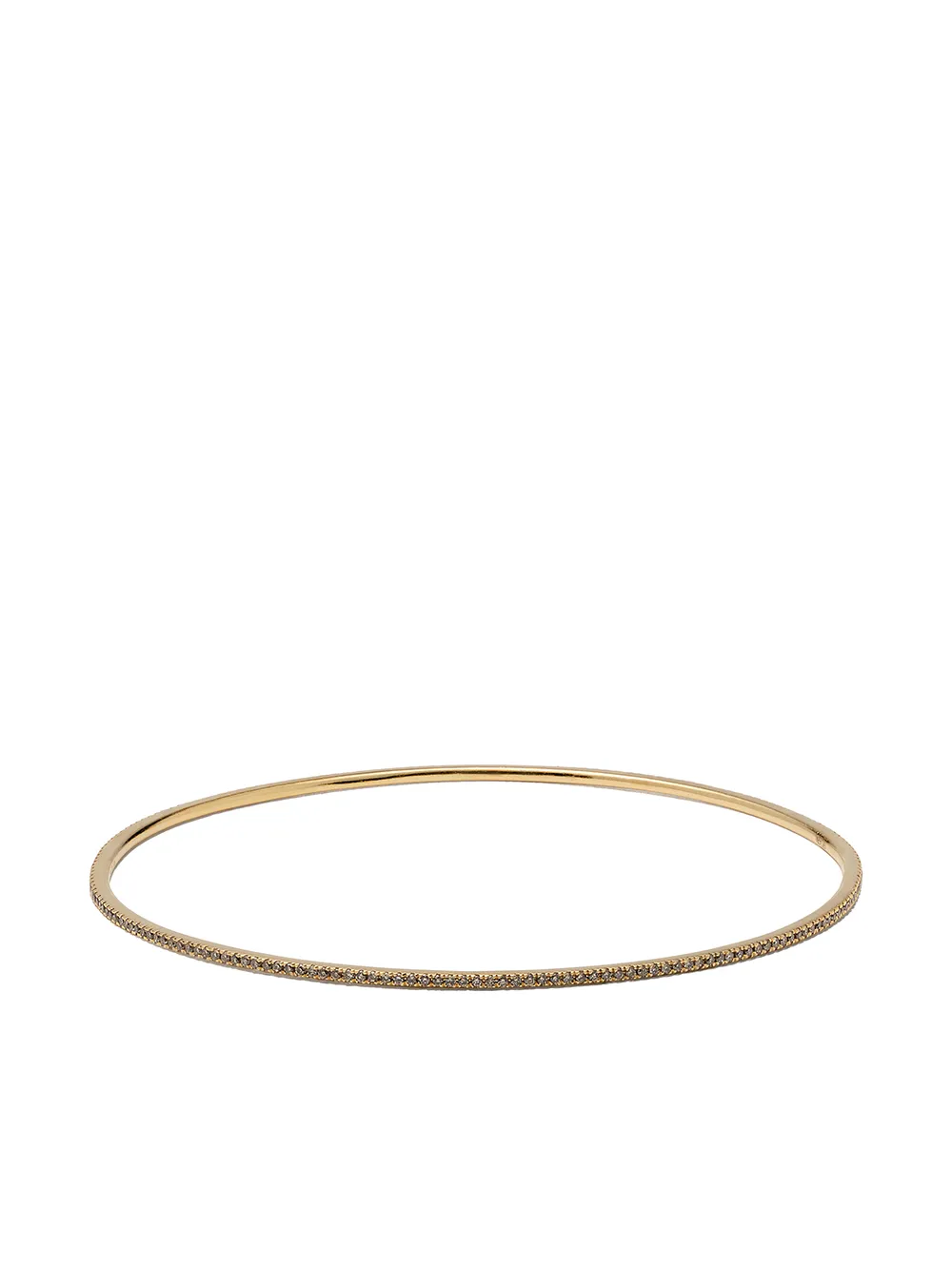 Carolina Bucci Bracciale rigido in oro 18kt con diamanti