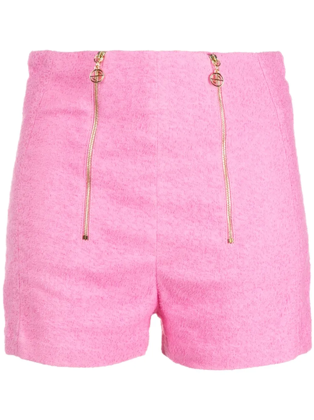 Patou Shorts con zip - Rosa