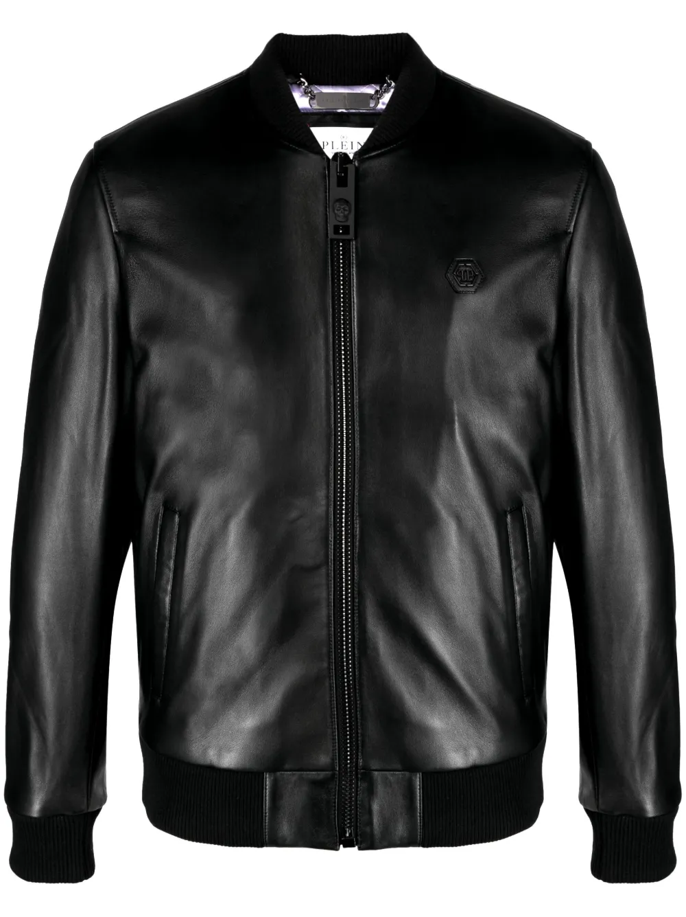 Philipp Plein Giacca Skull&Bones - Nero