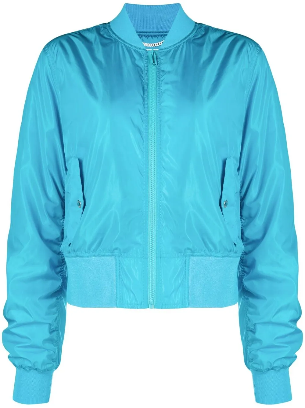 Off-White Bomber a righe - Blu