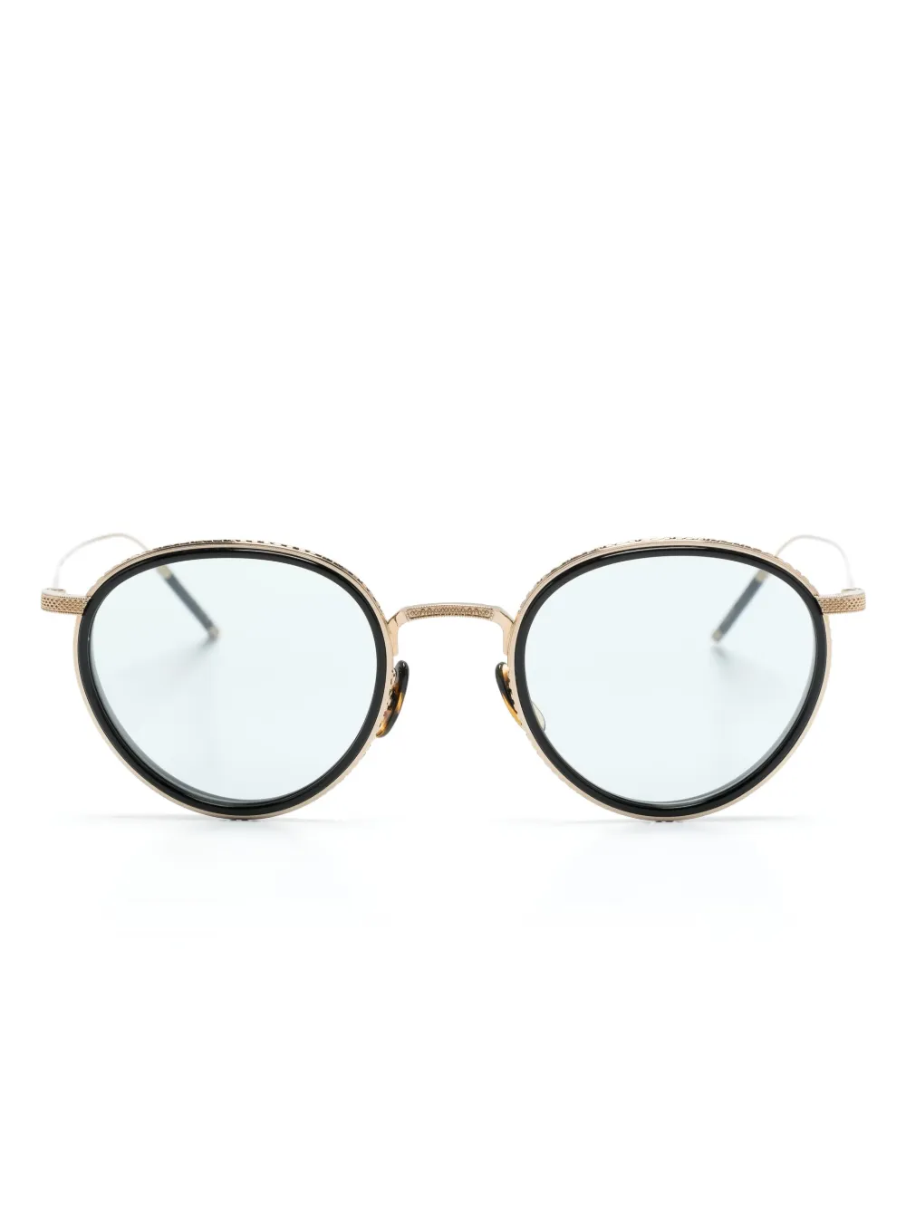 Oliver Peoples Occhiali da sole tondi - Nero