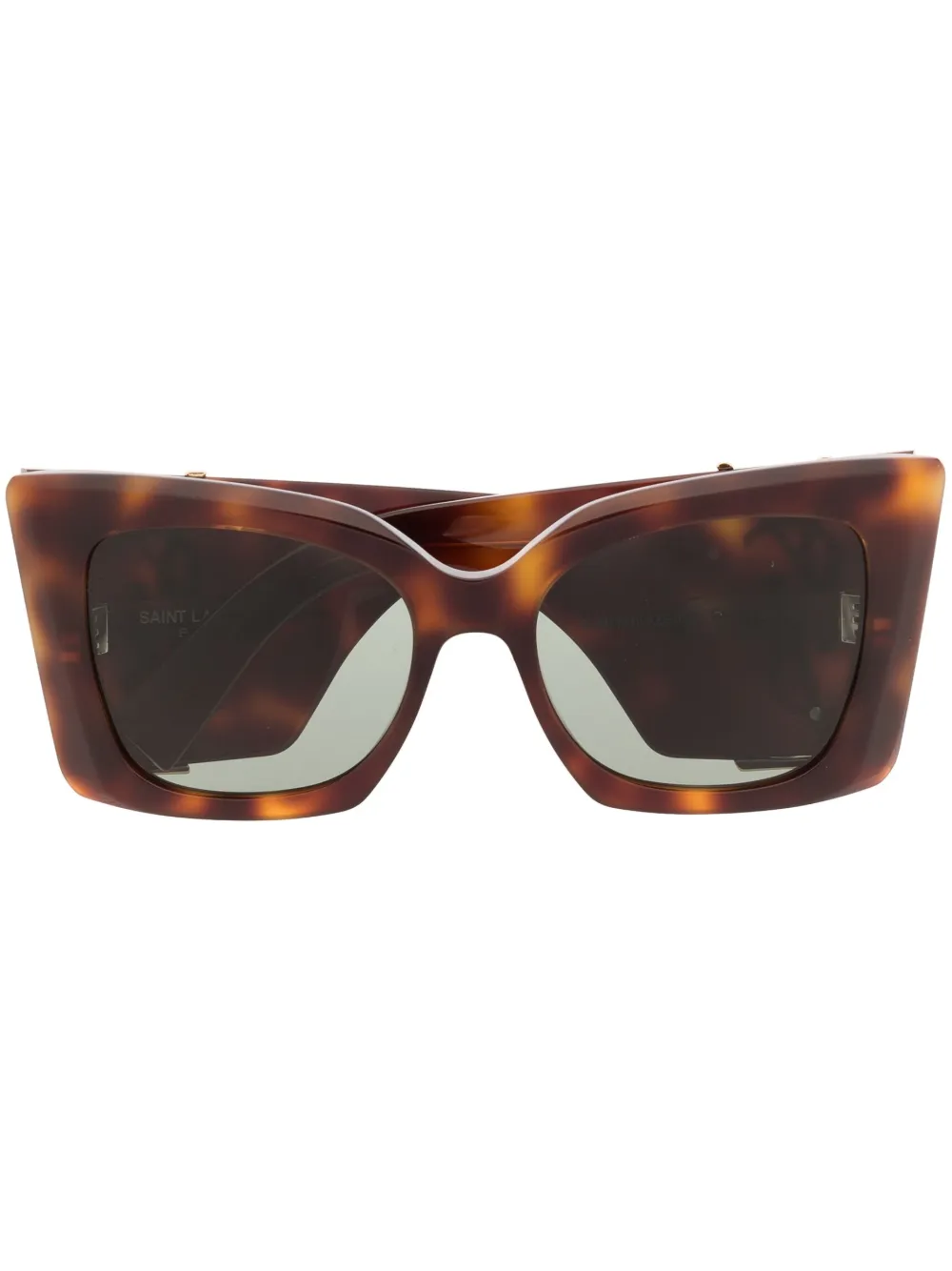 Saint Laurent Eyewear Occhiali da sole cat-eye oversize SL M119 - Marrone