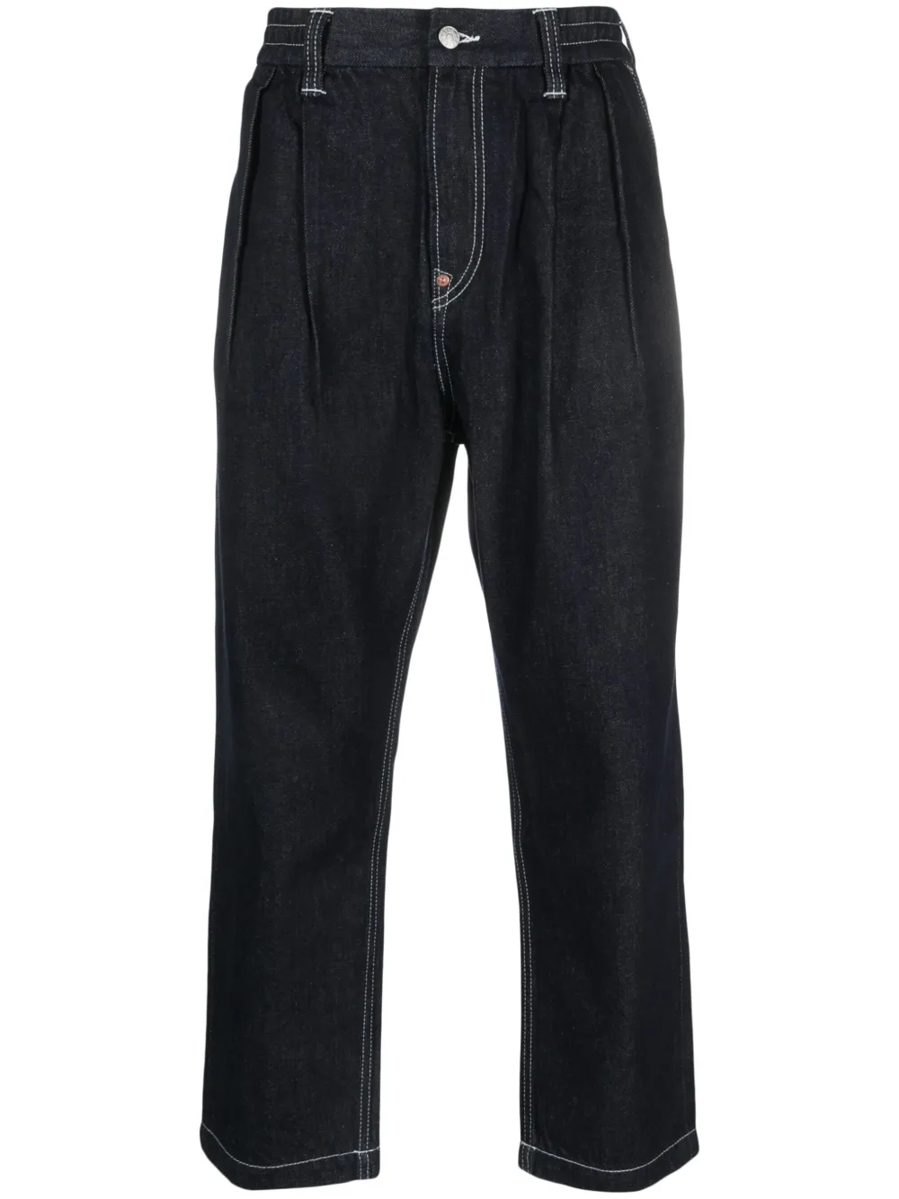 EVISU Jeans affusolati con stampa - Blu