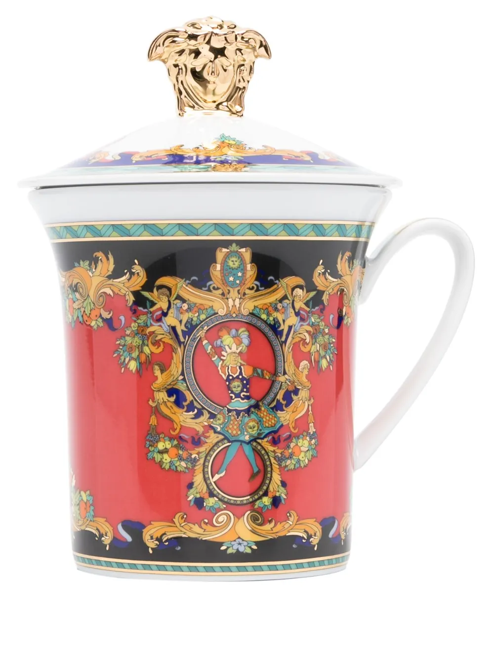Versace Tazza Le Roi Soleil Versace x Rosethal - Rosso