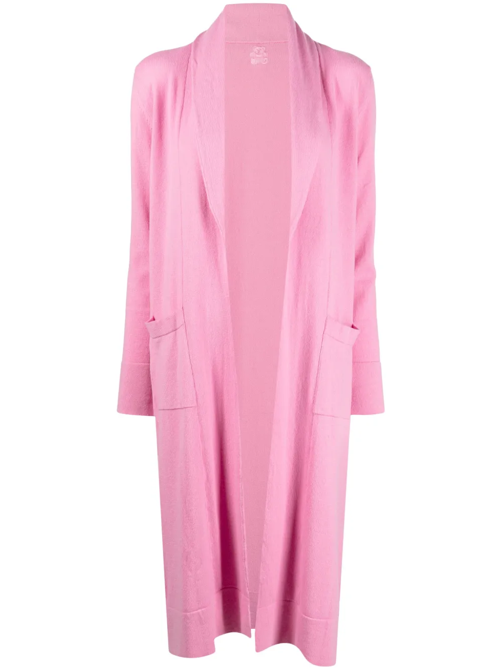 Teddy Cashmere Cardigan aperto Venezia - Rosa